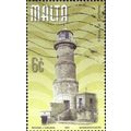 MALTA, St. Elmo Lighthouse, yellow 2001, 6c