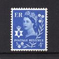N. Ireland - 1958-67 - 4d Ultramarine (sgNI2) M...