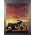 1981 Yamaha XS650 and XS400 Special II Motorcycles Ad - A Special