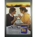 1983 Maxwell House Master Blend Coffee Ad - Start Fresh