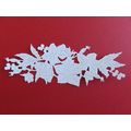 6 x Tattered Lace Die Cuts Winter Hellebore Swa...