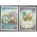 San Marino 1992 Michel 1508 - 1509 Neuf ** Cote...