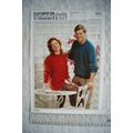 Vintage: Wendy 3932 His & Hers Sweaters, DK, 81...