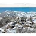 Gstaad hotel Alpina Switzerland Postcard unused...