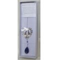 3D Cat Moon Stars Window Hanging Suncatcher Blu...