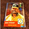 2022 Topps Chrome # 179 Dave Stewart Pitcher Oa...