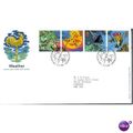 2001 'WEATHER' F.D.C (BUREAU F.D.I) (EBID567)