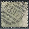 1877 SG153 4d Sage-Green Plate 15 Good Used Win...