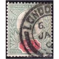 1887 Jubilee sg200 2d grey green & carmine CDS ...