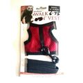 Walk 'n' Vest - Harness & Leash - Red