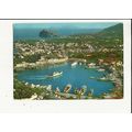 Italy ISCHIA Harbour Postcard by SAR (1577)