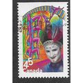 CAN 1998 45c 'CIRCUS - ACROBATS' (BOOKLET) FINE...