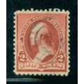 Used 220 2c George Washington Fine Plus M02542