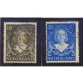 Netherlands Stamps Scott #304 To 305, Used