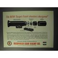 1965 Redfield Gun Sight Ad - Front Shooters Designed