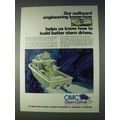 1972 OMC Stern Drive Ad - Engineering Know-How