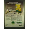 1990 Hoechst Roussel Safe-Guard Cattle Dewormer Ad - Everything you need