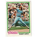 1978 Topps baseball card 271 Randy Lerch - Phil...