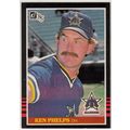 1985 Donruss baseball card 318 Ken Phelps RC