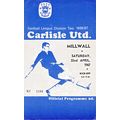 CARLISLE UNITED v MILLWALL LEAGUE DIVISION TWO 1966/67