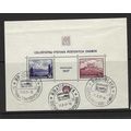 CZECHOSLOVAKIA 1937 PRAGUE PHILATELIC EXH. MINI...