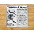 1976 Commodore SR7919D Calculator Ad, Genius, v...