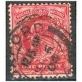 GB stamps 1902-10 KEV11 - 1d SG219 Oxford 37