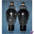 PAIR 866A Rectifier Vacuum Tube 866 RCA