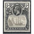 Ascension 1924 SG10 1/2d Grey-Black & Black Mou...