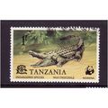 TANZANIA 1977 SG 213 1s NILE CROCODILE FINE USED