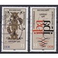 GERMANY DDR [1982] MiNr 2697-98 ( OO/used )