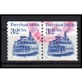 Used 2466 32c Ferryboat Very Fine CNP Left 5 PA...