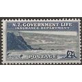 New Zealand 1947 L44 2d Deep Blue & Grey-Black ...