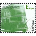 PORTUGAL, ROAD, Porto double deck 1960, green 2...