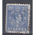 St Lucia 1938 -1948 King George VI 2½d ultramarine