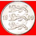LIONS: estonia (ex. the USSR) ★ 20 CENTS 1999! ...