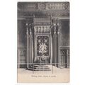 Robing Chair House of Lords Postcard London 7952
