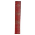 TEIGNMOUTH, DEVON Leather Bookmark red =