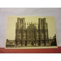 WEST FRONT, WELLS CATHEDRAL, SOMERSET .unused v...