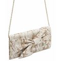 INC Bowah Hands Through Clutch Sunkissed Snake