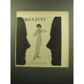 1959 Bronzini Toiletries for Men Advertisement - photo by Clifford Coffin