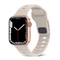 Square Buckle Stripes Silicone Watch Band, For ...