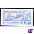 9.9.81 SB354 5KR 'SWEDEN IN THE WORLD' STAMP BO...
