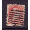 CANADA 1876 3c ORANGE RED SG 83 USED