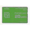 PHONE CARD - BT - 20 UNITS SILVER PRINT