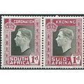 South Africa 1937 SG72 1d Grey-Black & Carmine ...