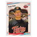 1988 Fleer Frank Viola baseball card #25 – Twins
