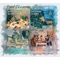 SOLOMON ISLANDS 2013 SHEET MNH PAUL CEZANNE ART...