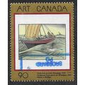 CAN 1997 90c 'CANADA ART -YORK BOAT ON LAKE WIN...