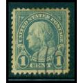 Used 552 1c Benjamin Franklin Fine M09078